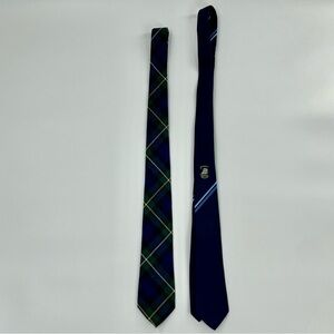 Campbell of Scotland 100% Wool Plaid Clan and Asgard II of Ireland Wool Neck Tie